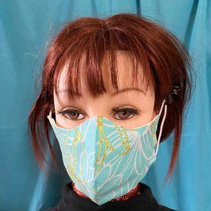 5 for $20 Face Masks cotton elastic-loop homemade